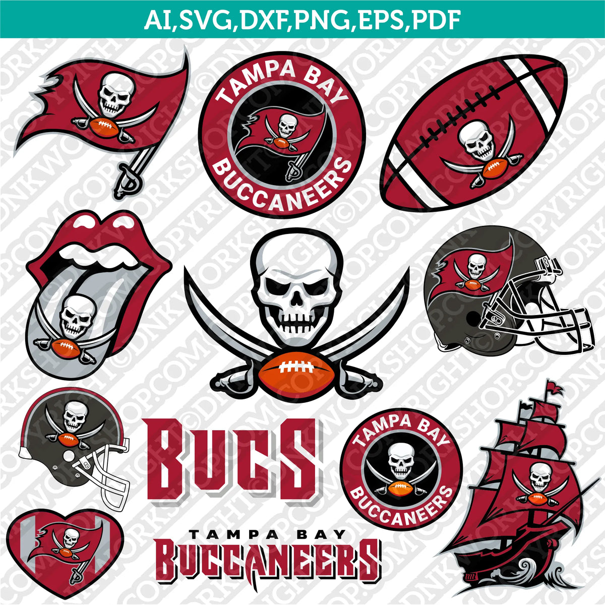 WinCraft Tampa Bay Buccaneers Embroidered Nylon Flag WinCraft Tampa Bay Buccaneers Embroidered Nylon Flag