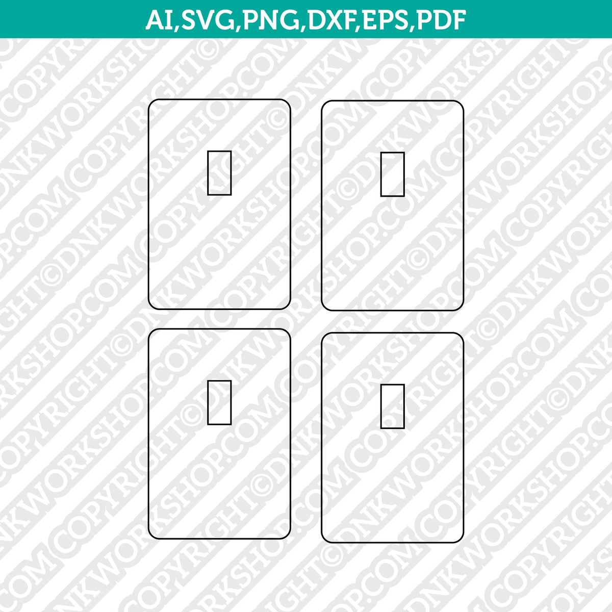 Badge Reel Display Card Packaging SVG Vector Cricut Cut File Clipart –  DNKWorkshop