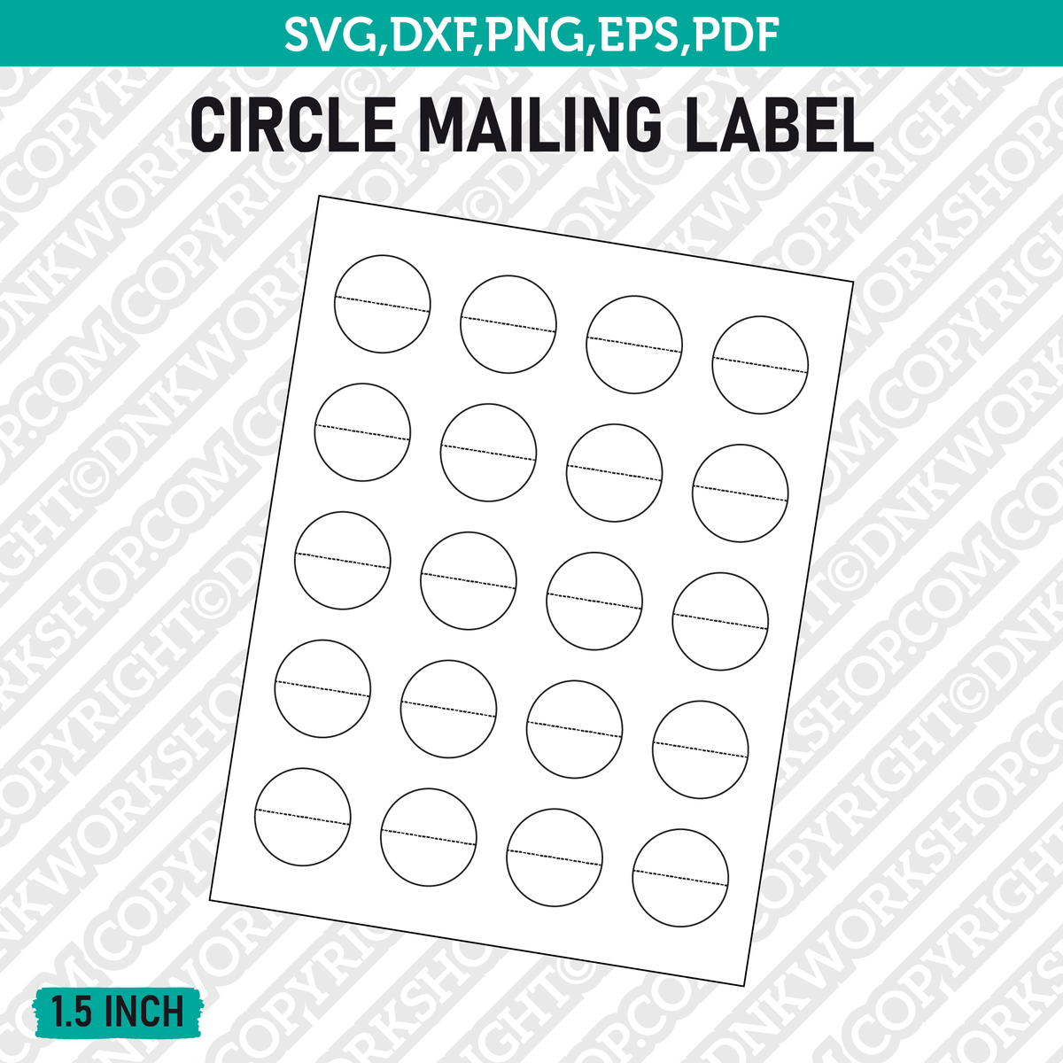 Envelope Seals - Printable Wafer Seals