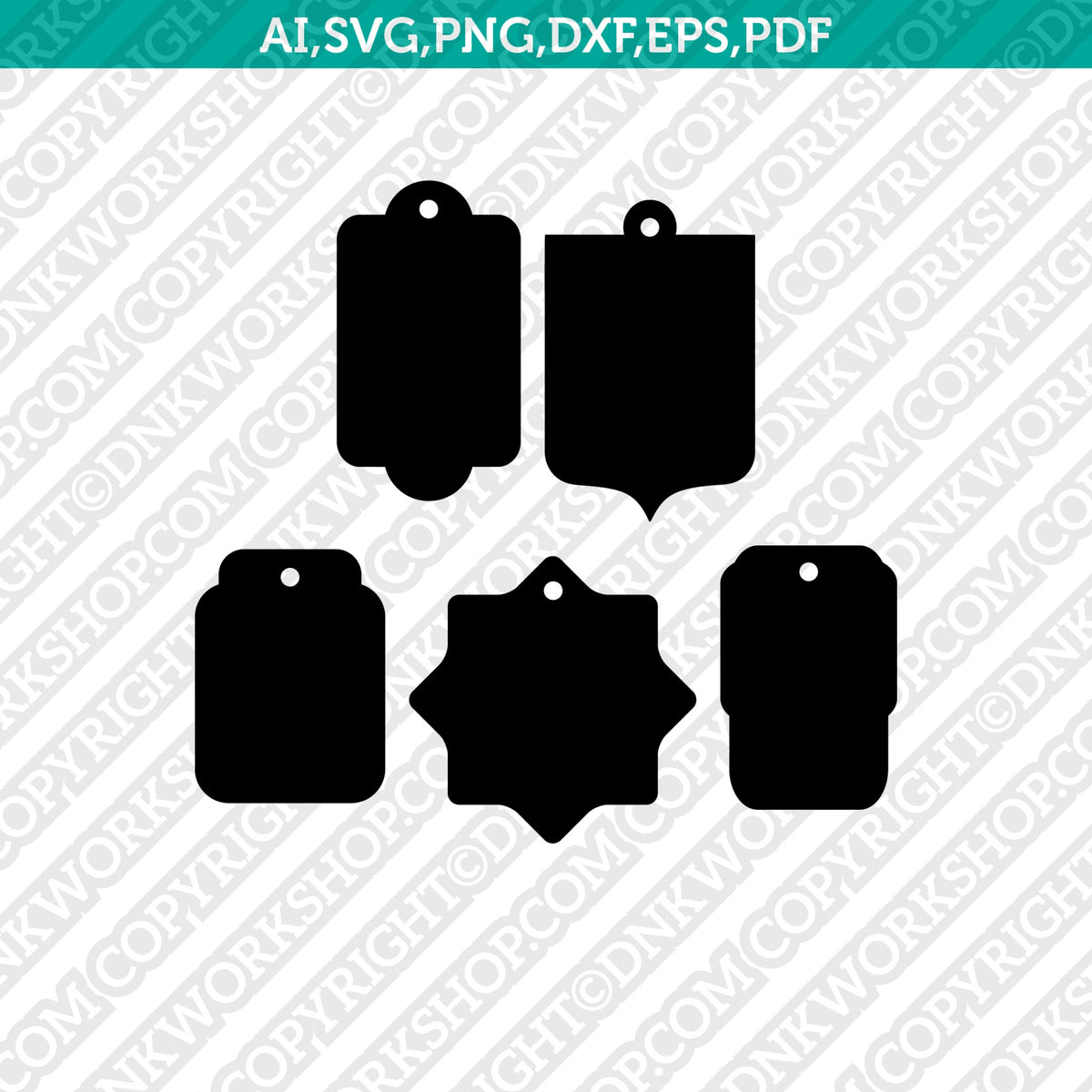 Gift Tags svg, Gift Label svg, Gift Tag Template, Gift Tag Bundle svg, Gift  Tags Cricut Silhouette Glowforge, Present Tag Laser Cut