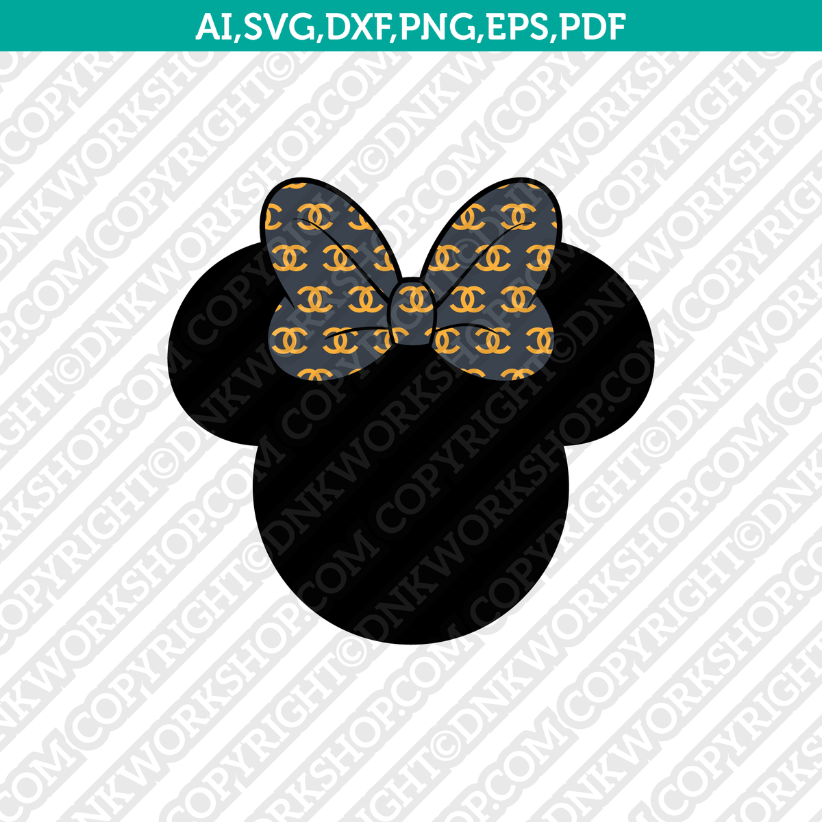 Chanel Mickey Minnie Mouse Svg Bundle - BESTSVGTRENDY