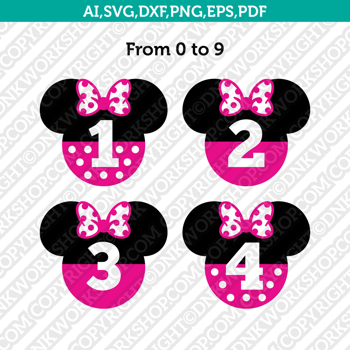 Printable Birthday Numbers SVG Vector Cricut Cut File – DNKWorkshop