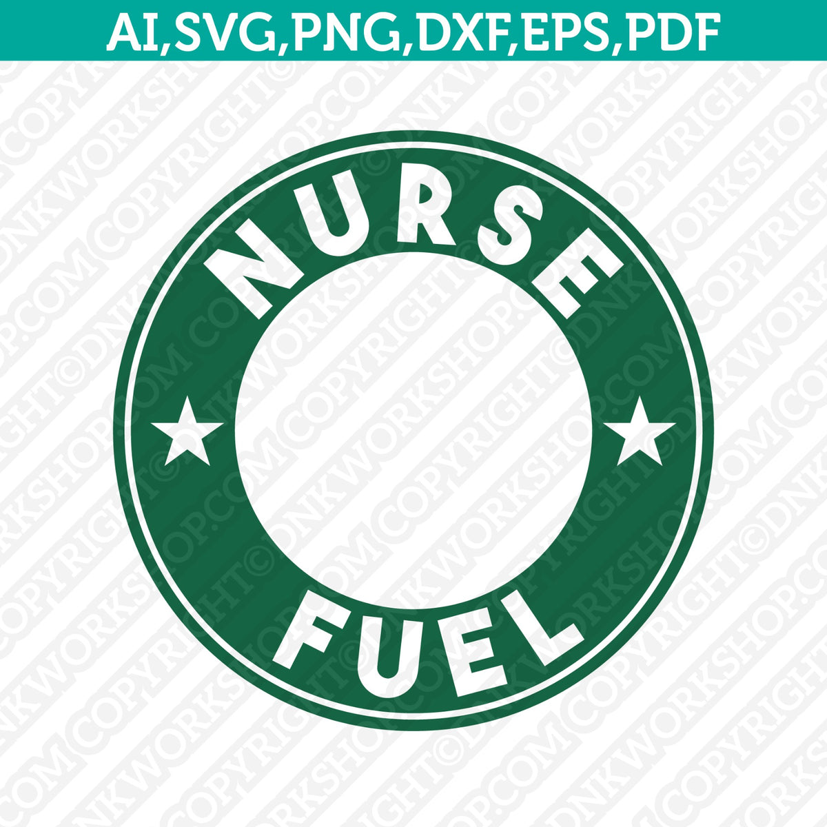 Customized Nurse Starbucks Reusable Venti Cup - DecalCustom