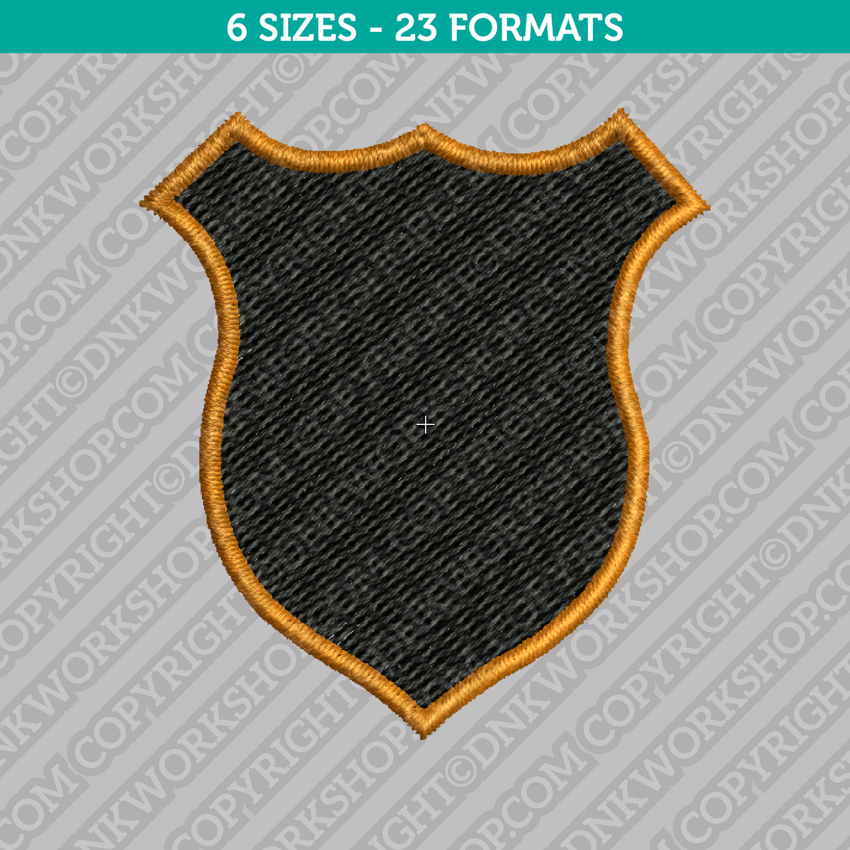 police patch template