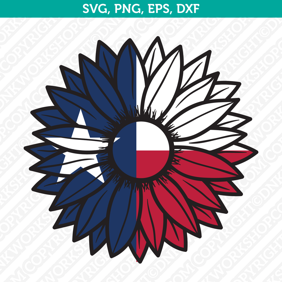 Texas Flag Baseball Stitches Svg Png Dxf Cut Files