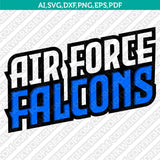 Air Force Falcons SVG Bundle | NCAA College Vector Cricut