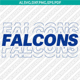 Air Force Falcons SVG Bundle | NCAA College Vector Cricut