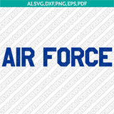Air Force Falcons SVG Bundle | NCAA College Vector Cricut