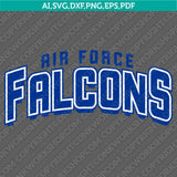 Air Force Falcons SVG Bundle | NCAA College Vector Cricut