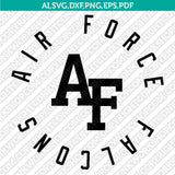 Air Force Falcons SVG Bundle | NCAA College Vector Cricut