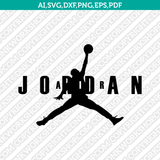 Air Jordan Logo SVG Silhouette Cameo Cricut Cut File Vector Png Eps Dx ...