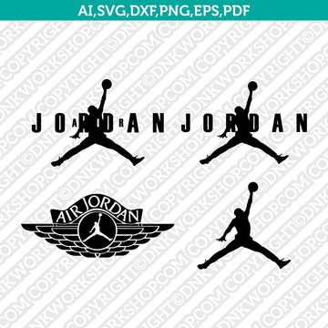 Air Jordan SVG cut file streetwear design