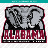Alabama Crimson Tide SVG Bundle – NCAA College Vector Cricut