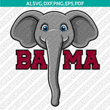 Alabama Crimson Tide SVG Bundle – NCAA College Vector Cricut