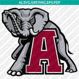 Alabama Crimson Tide SVG Bundle – NCAA College Vector Cricut