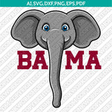 Alabama Crimson Tide SVG Bundle – NCAA College Vector Cricut
