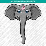 Alabama Crimson Tide SVG Bundle – NCAA College Vector Cricut
