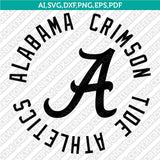 Alabama Crimson Tide SVG Bundle – NCAA College Vector Cricut