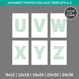 Alphabet Birthday Template Canva PDF