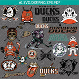 Anaheim Ducks Logo SVG NHL Hockey Team Vector Cricut Silhouette