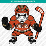 Anaheim Ducks Logo SVG NHL Hockey Team Vector Cricut Silhouette