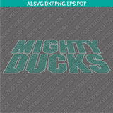 Anaheim Ducks Logo SVG NHL Hockey Team Vector Cricut Silhouette