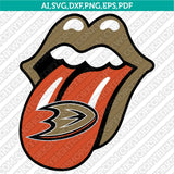 Anaheim Ducks Logo SVG NHL Hockey Team Vector Cricut Silhouette
