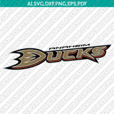 Anaheim Ducks Logo SVG NHL Hockey Team Vector Cricut Silhouette