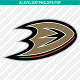Anaheim Ducks Logo SVG NHL Hockey Team Vector Cricut Silhouette