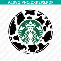 Animal Starbucks SVG Leopard Zebra Giraffe Cow Cheetah Tiger Cup Tumbler Mug Cold Cup Sticker Decal Silhouette Cameo Cricut Cut File Png Eps Dxf
