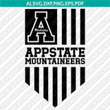 Appalachian State Mountaineers SVG Bundle | NCAA Vector Cricut