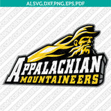 Appalachian State Mountaineers SVG Bundle | NCAA Vector Cricut