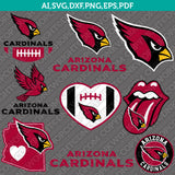 Arizona Cardinals Club Logo SVG Bundle