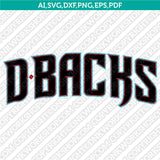Arizona Diamondbacks SVG Bundle – MLB Baseball Logo Vector Cricut