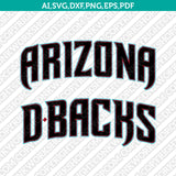 Arizona Diamondbacks Logo SVG | MLB Vector Cricut Silhouette