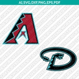 Arizona Diamondbacks Logo SVG | MLB Vector Cricut Silhouette