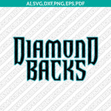 Arizona Diamondbacks Logo SVG | MLB Vector Cricut Silhouette