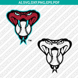 Arizona Diamondbacks Logo SVG | MLB Vector Cricut Silhouette