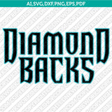 Arizona Diamondbacks SVG Bundle – MLB Baseball Logo Vector Cricut
