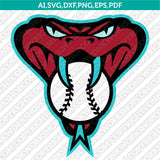 Arizona Diamondbacks SVG Bundle – MLB Baseball Logo Vector Cricut