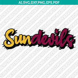 Arizona State Sun Devils SVG Bundle | NCAA Vector Cricut