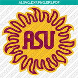 Arizona State Sun Devils SVG Bundle | NCAA Vector Cricut