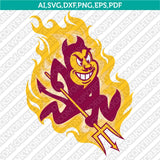 Arizona State Sun Devils SVG Bundle | NCAA Vector Cricut