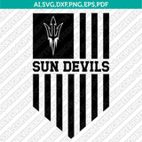 Arizona State Sun Devils SVG Bundle | NCAA Vector Cricut