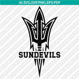Arizona State Sun Devils SVG Bundle | NCAA Vector Cricut