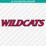 Arizona Wildcats SVG Bundle | NCAA College Vector Files