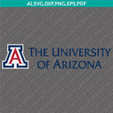 Arizona Wildcats SVG Bundle | NCAA College Vector Files