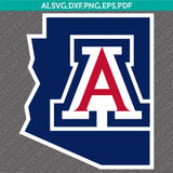 Arizona Wildcats SVG Bundle | NCAA College Vector Files