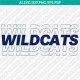 Arizona Wildcats SVG Bundle | NCAA College Vector Files