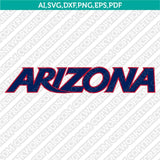 Arizona Wildcats SVG Bundle | NCAA College Vector Files